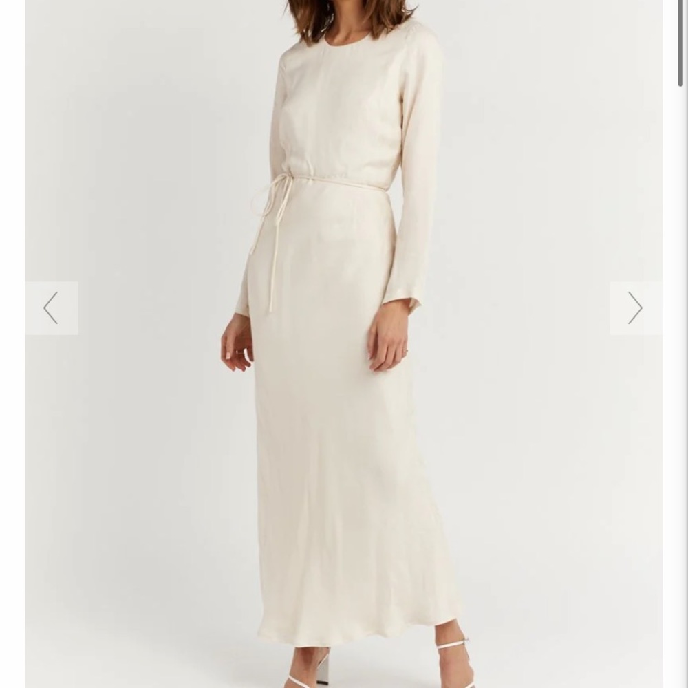 DISSH NWT Wren Oyster Sleeved MIDI Dress Size 8